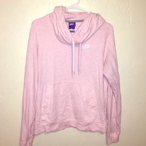 Pink Nike Hoodie w/ Multicolor Dots!